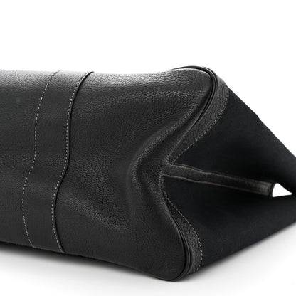 Hermes Toile Negonda Garden Party Tote GM Black 10 of 11