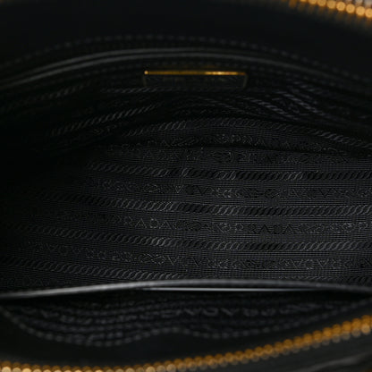 Prada Saffiano Small Galleria Double Zip Tote Black 5 of 9