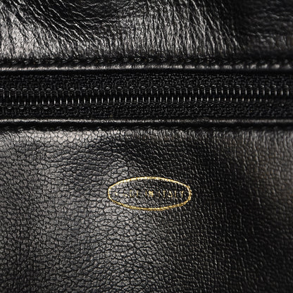 Chanel Lambskin Quilted Shopper Tote Black 14 of 16