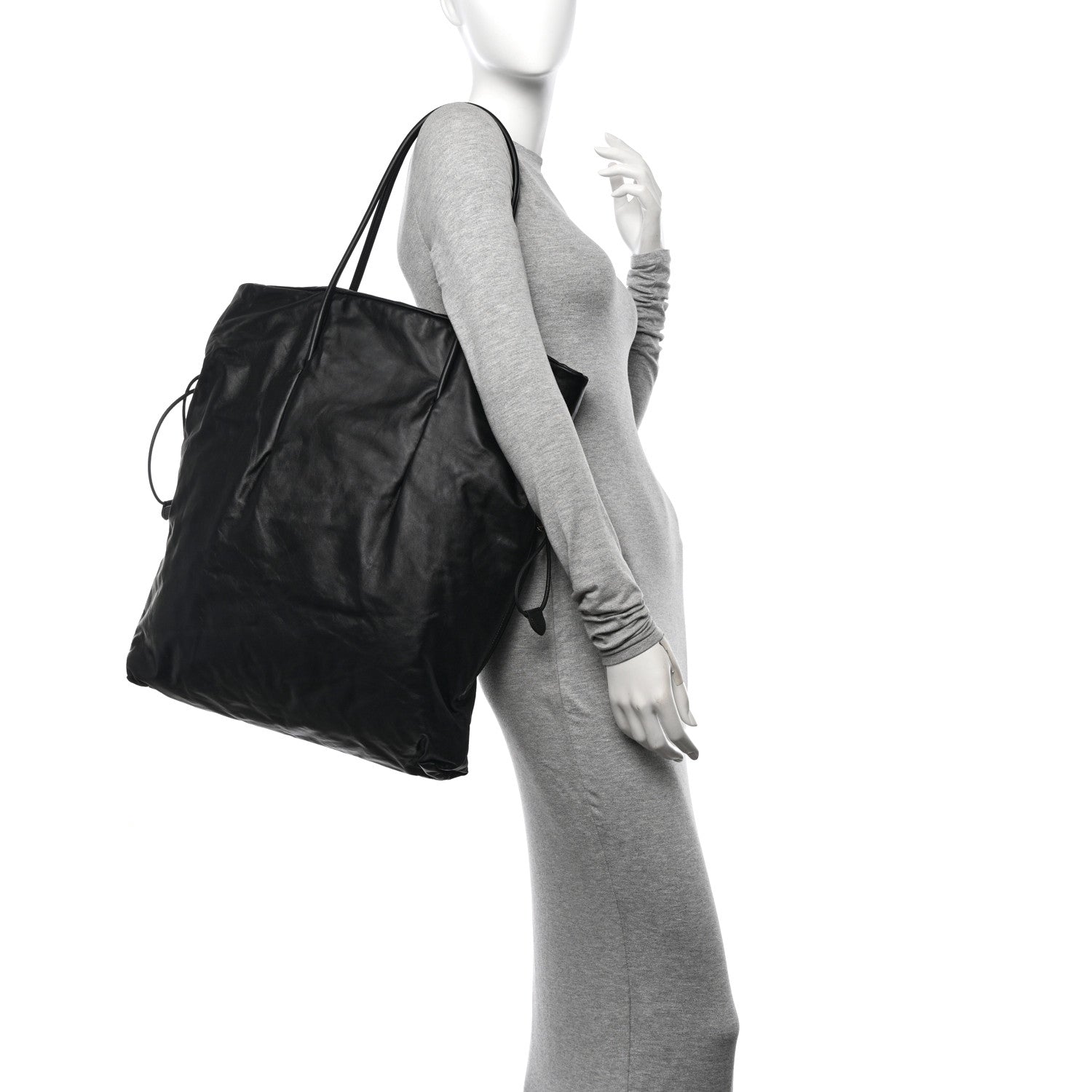 The Row Nappa Polly Tote Black 2 of 9