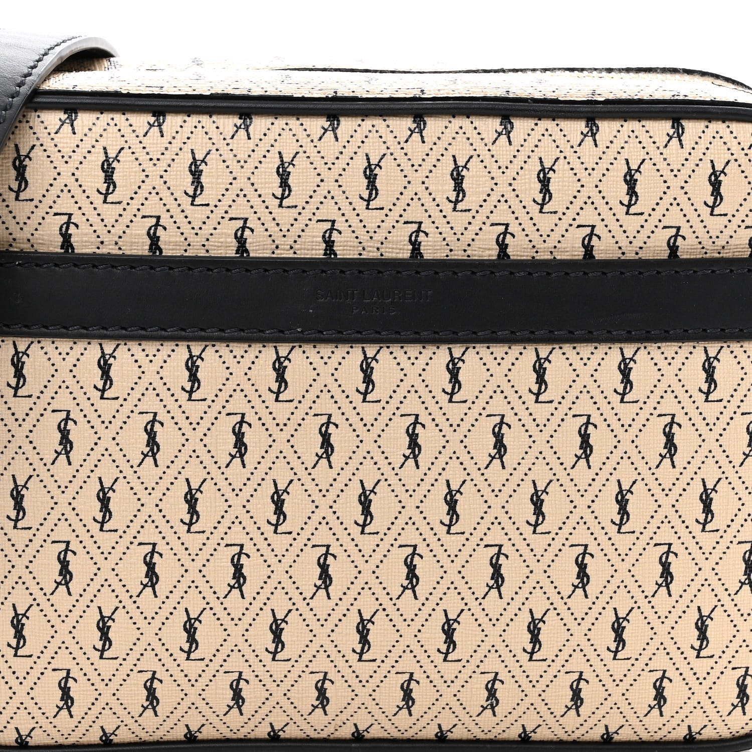 Saint Laurent Canvas Smooth Calfskin Le Monogramme Camera Bag Beige 7 of 9