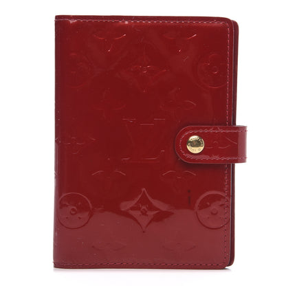 Louis Vuitton Vernis Small Ring Agenda Cover Pomme D'Amour 1 of 7