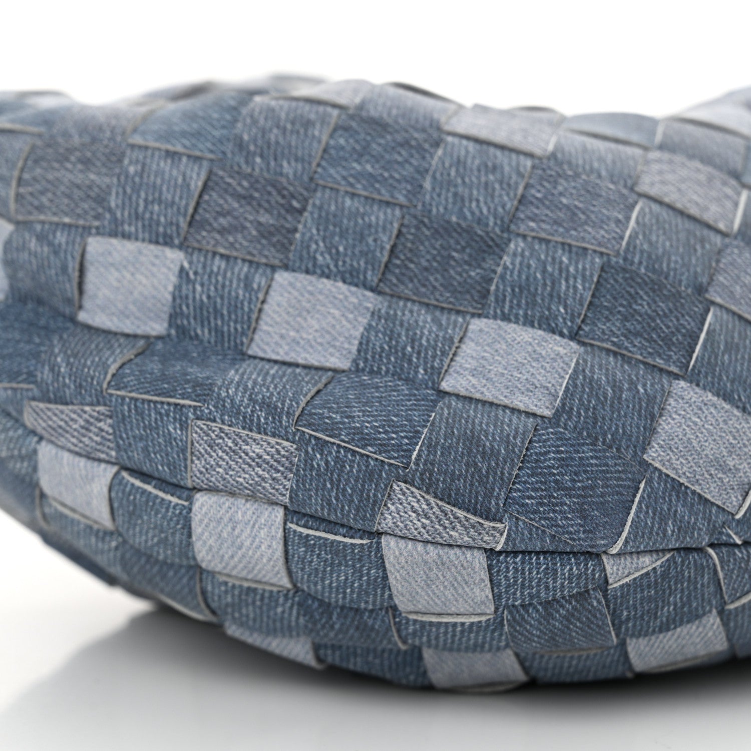 Bottega Veneta Nappa Denim Effect Intrecciato Mini Jodie Denim 9 of 10