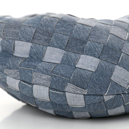 Bottega Veneta Nappa Denim Effect Intrecciato Mini Jodie Denim 9 of 10