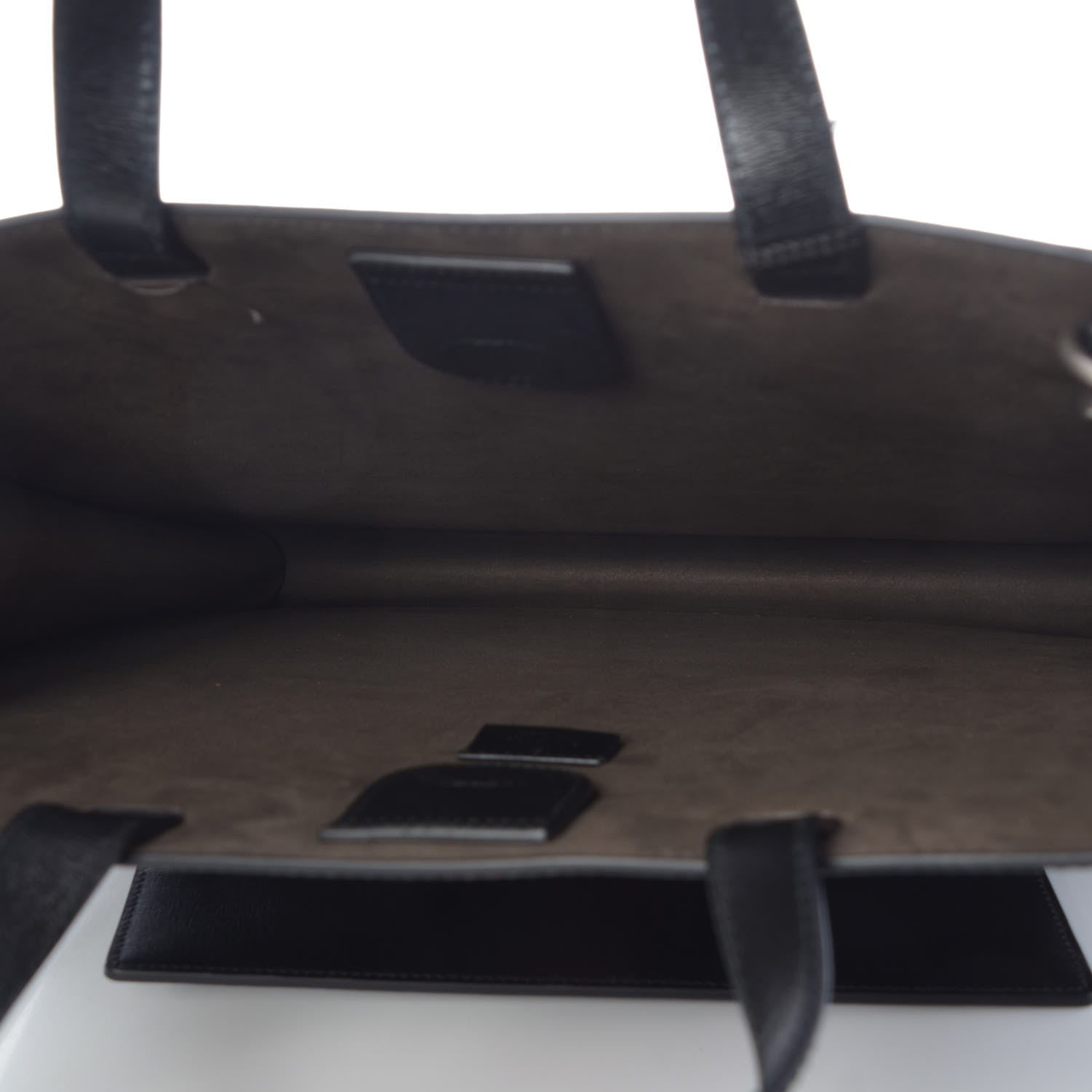 Gucci Calfskin Kingsnake Print Vertical Tote Black 6 of 8