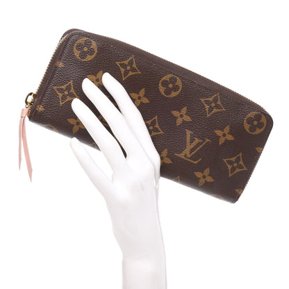 Louis Vuitton Monogram Clemence Wallet Rose Ballerine 2 of 11