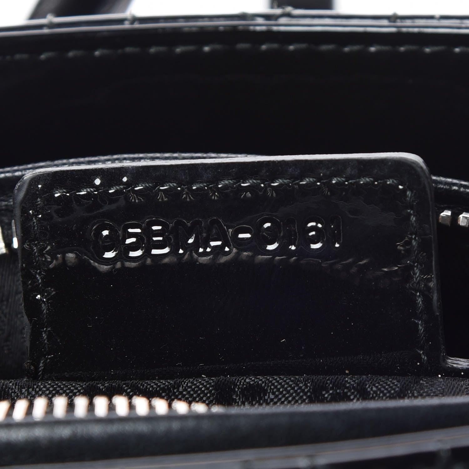 Christian Dior Patent Cannage Medium Lady Dior Black 9 of 13
