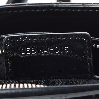 Christian Dior Patent Cannage Medium Lady Dior Black 9 of 13