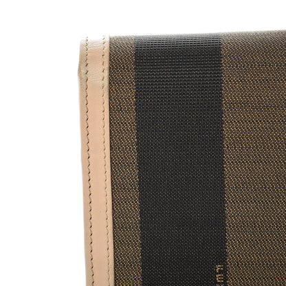 Fendi Pequin Continental Wallet Tobacco Beige 9 of 9
