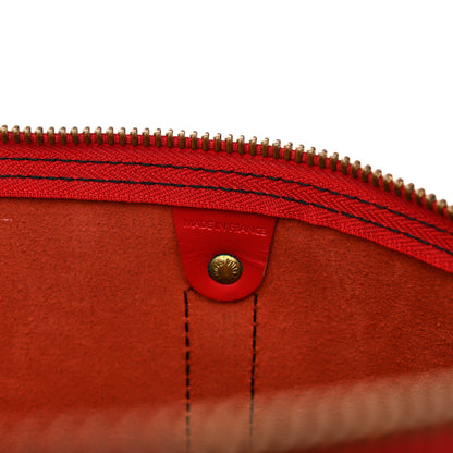 Louis Vuitton Epi Keepall 45 Castillan Red 7 of 16