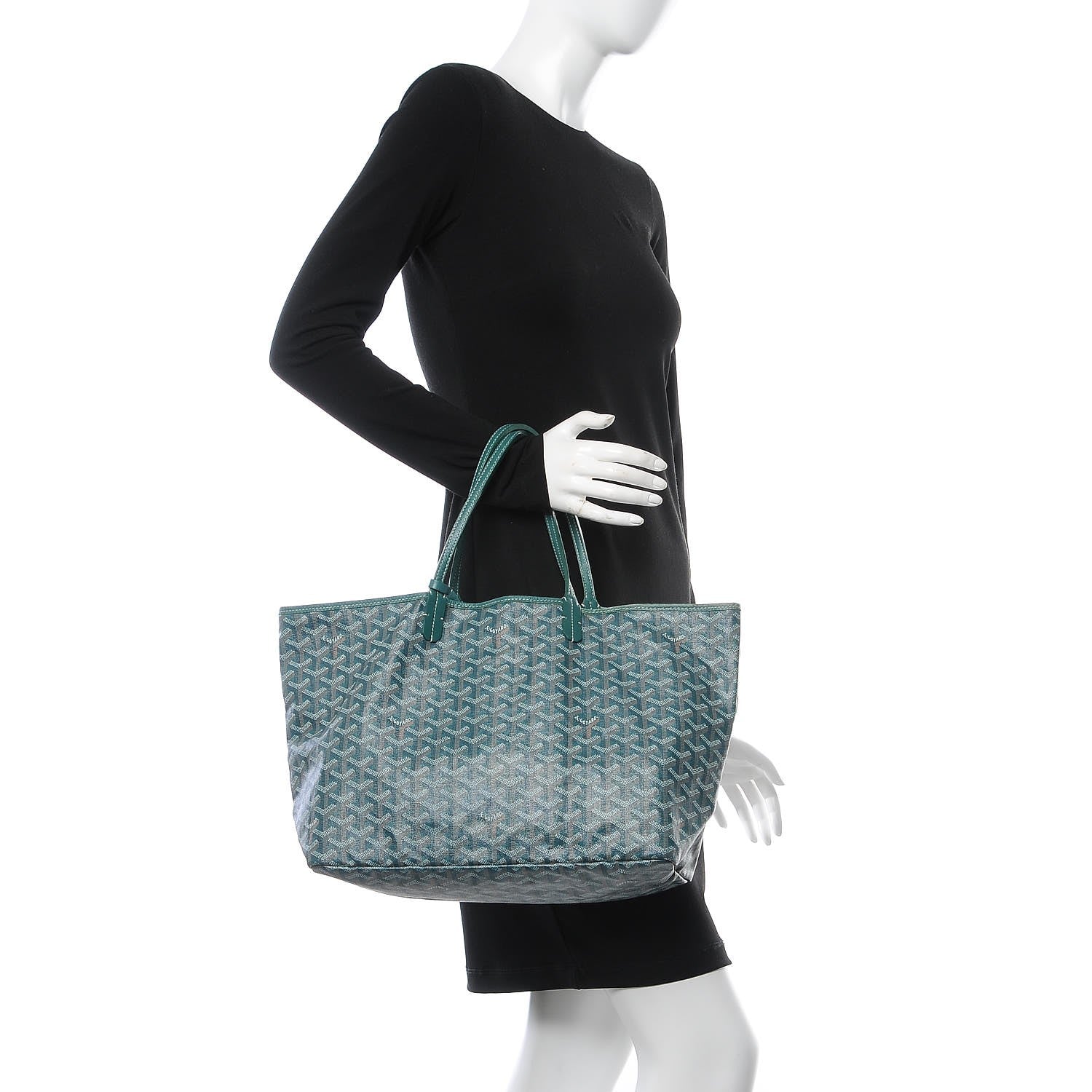 Goyard Goyardine Saint Louis PM Green 2 of 15