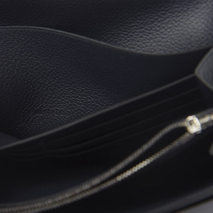 Hermes Evercolor Constance Wallet To Go Bleu Nuit 7 of 11