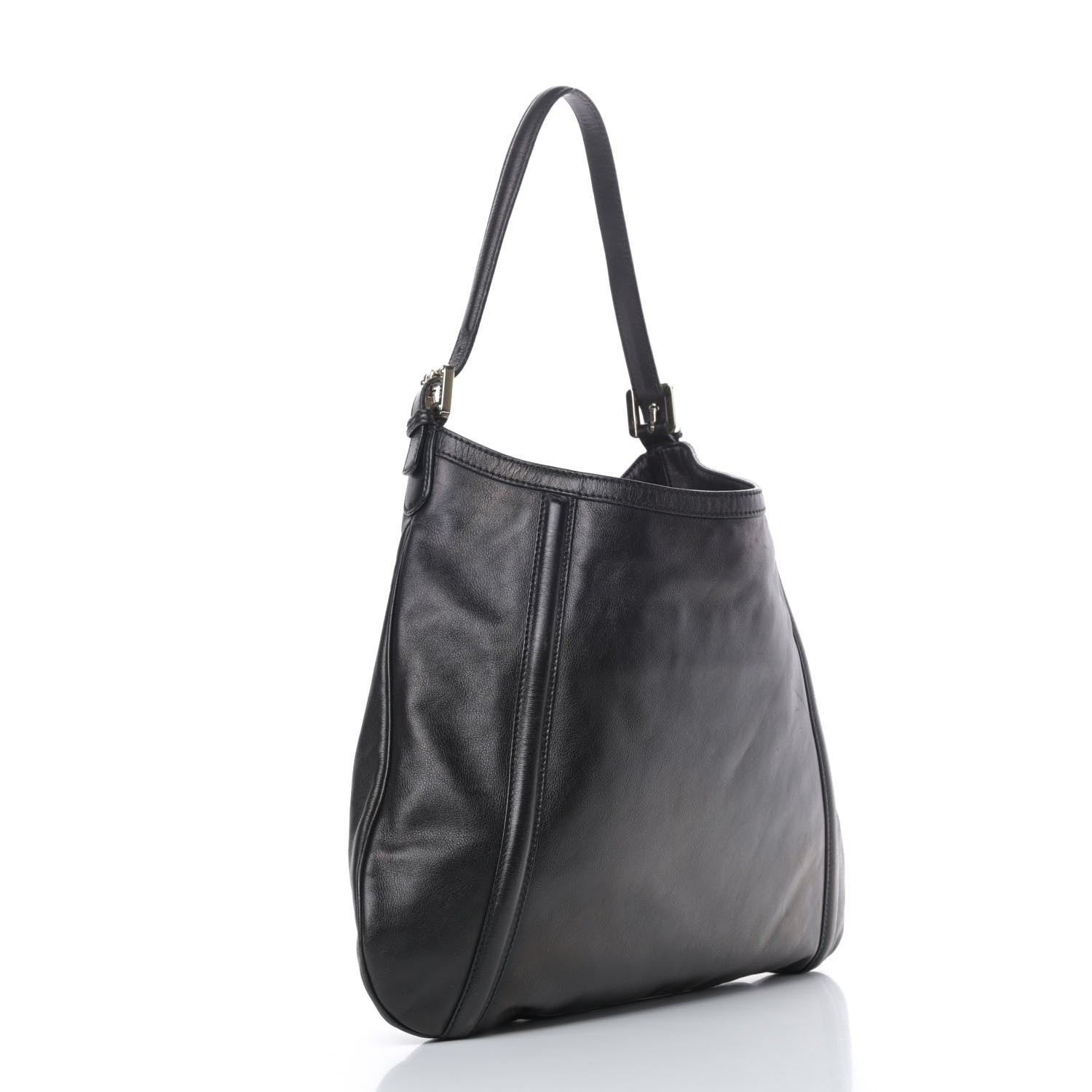 Gucci Calfskin Medium Britt Hobo Black 3 of 12