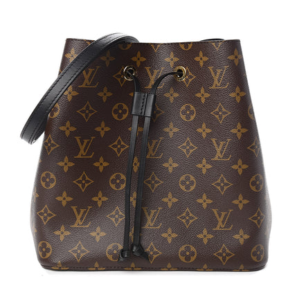 Louis Vuitton Monogram Neonoe MM Black 1 of 9