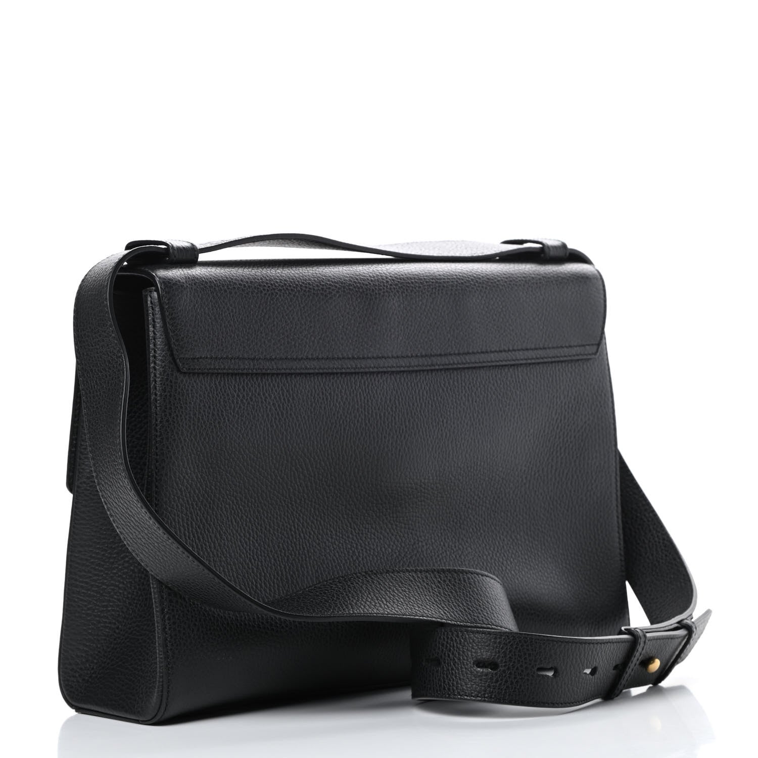 Gucci Calfskin GG Marmont Messenger Bag Black 3 of 11