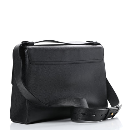 Gucci Calfskin GG Marmont Messenger Bag Black 3 of 11