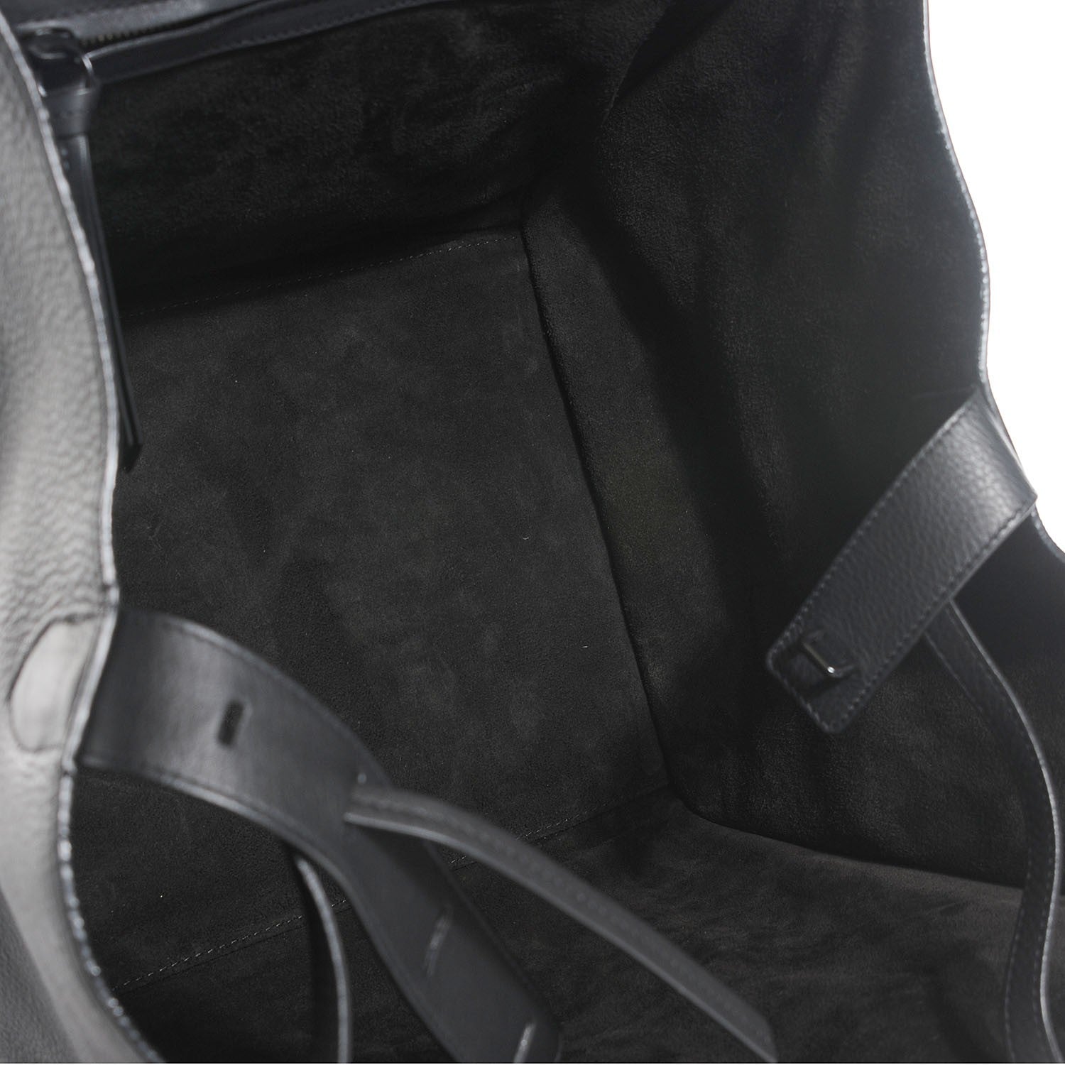 Celine Supple Calfskin Medium Phantom Luggage Black 5 of 9