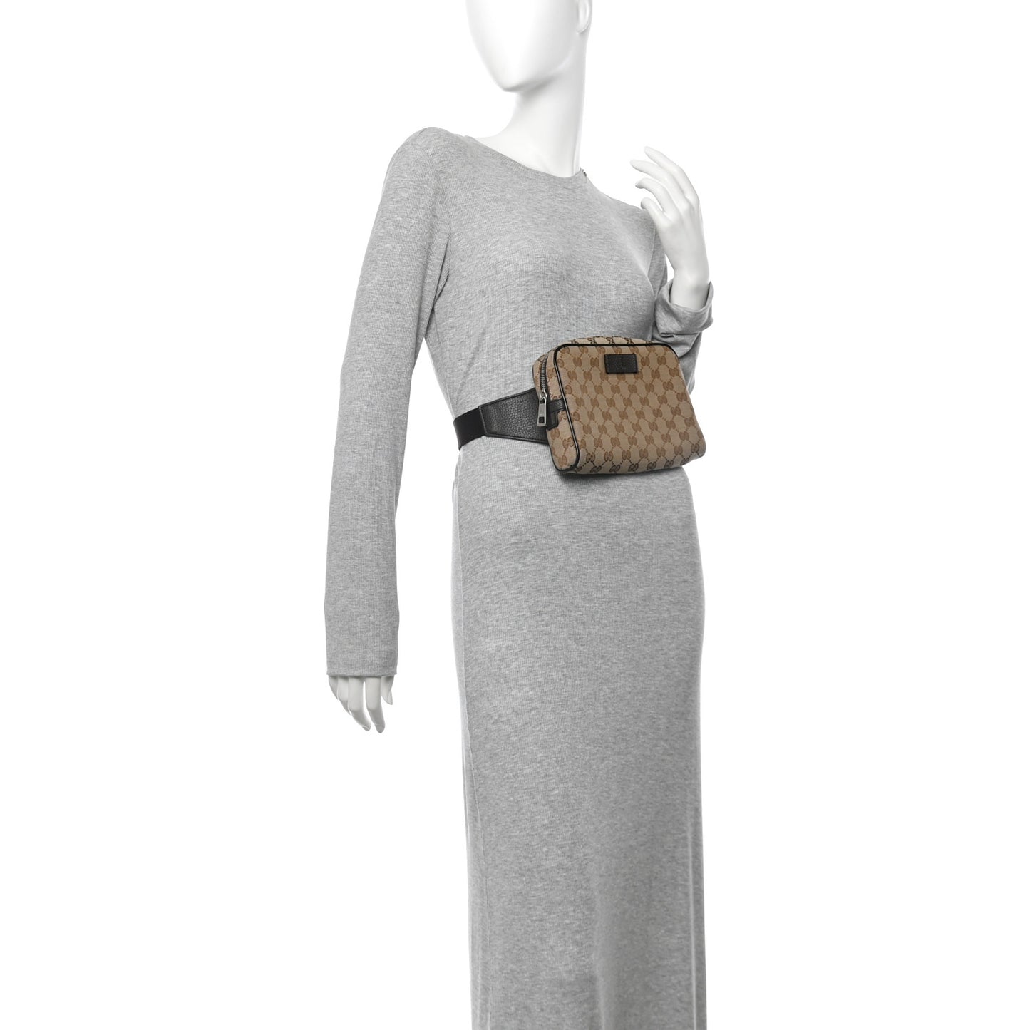 Monogram Belt Bag Dark Brown