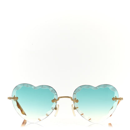 Chloe Heart Sunglasses CE150S Gold 2 of 8