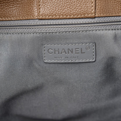 Chanel Calfskin Cerf Executive Shopper Tote Beige 6 of 13