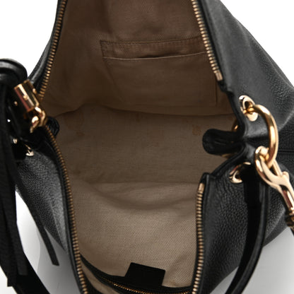 Gucci Pebbled Calfskin Large Soho Hobo Black 4 of 12