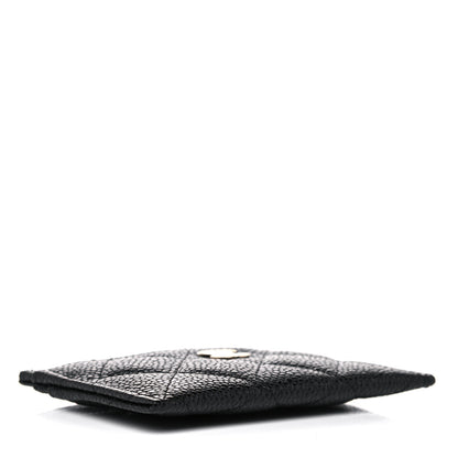 Chanel Caviar Quilted Card Holder Black 4 of 8