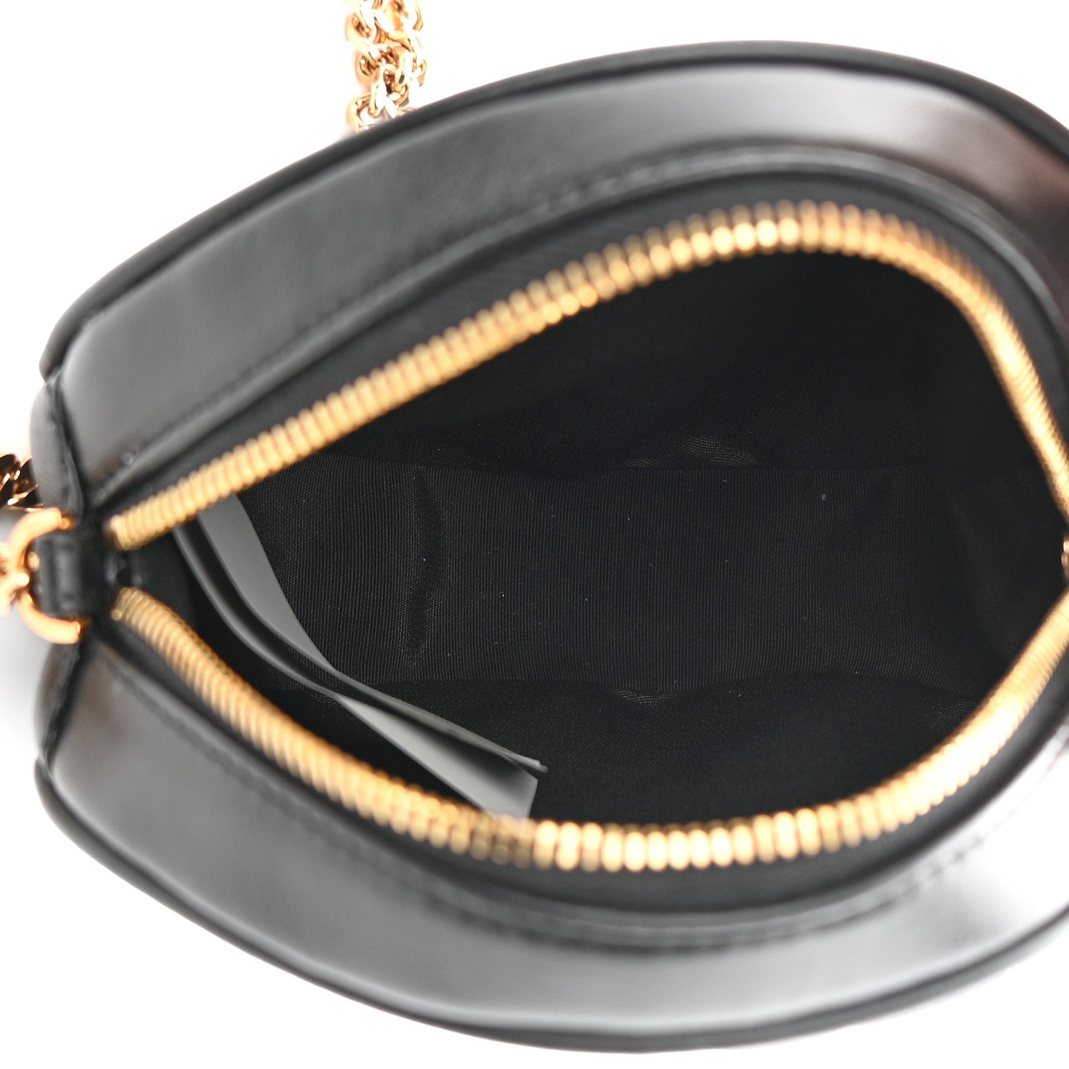 Versace Nappa Quilted Medusa Round Camera Bag Black 5 of 11