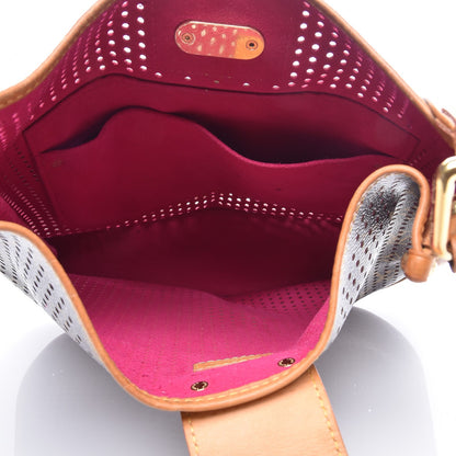 Louis Vuitton Monogram Perforated Musette Fuchsia 5 of 15