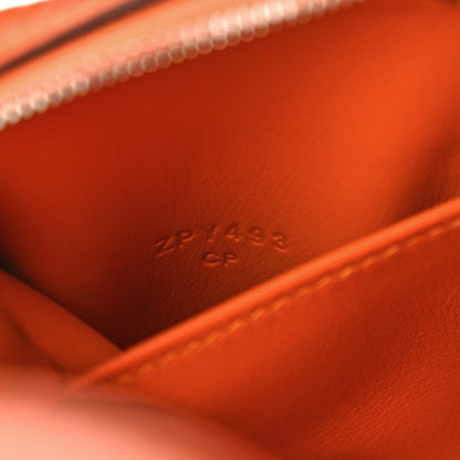 Hermes Taurillon Clemence Mini Lindy 20 Feu 7 of 11