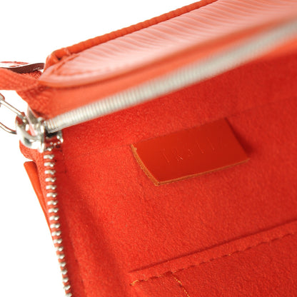Louis Vuitton Epi Pochette Accessories NM Piment 7 of 7