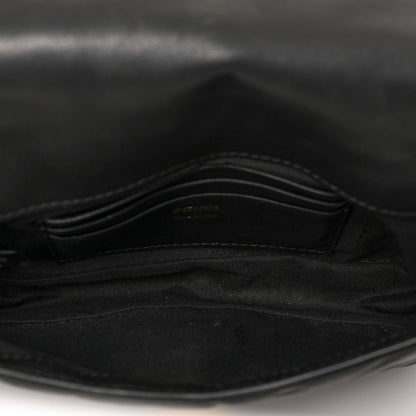 Fendi Nappa FF 1974 Embossed Mini Baguette Black 5 of 8