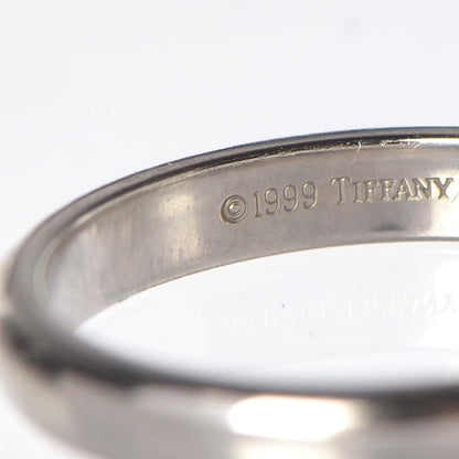 Tiffany Platinum 3mm Classic Wedding Band Ring 53 6.5 4 of 4
