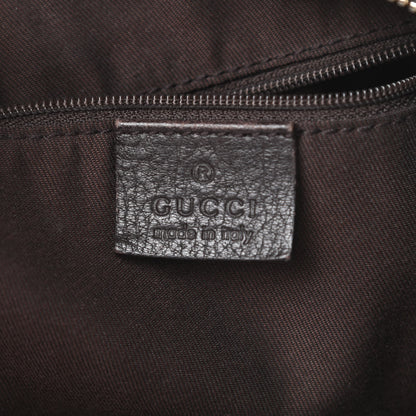 Gucci Monogram Large D Gold Hobo Dark Brown 6 of 21