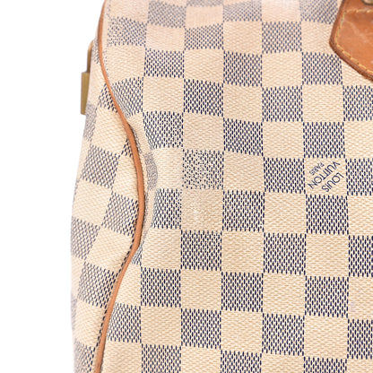Louis Vuitton Damier Azur Speedy 35 25 of 33
