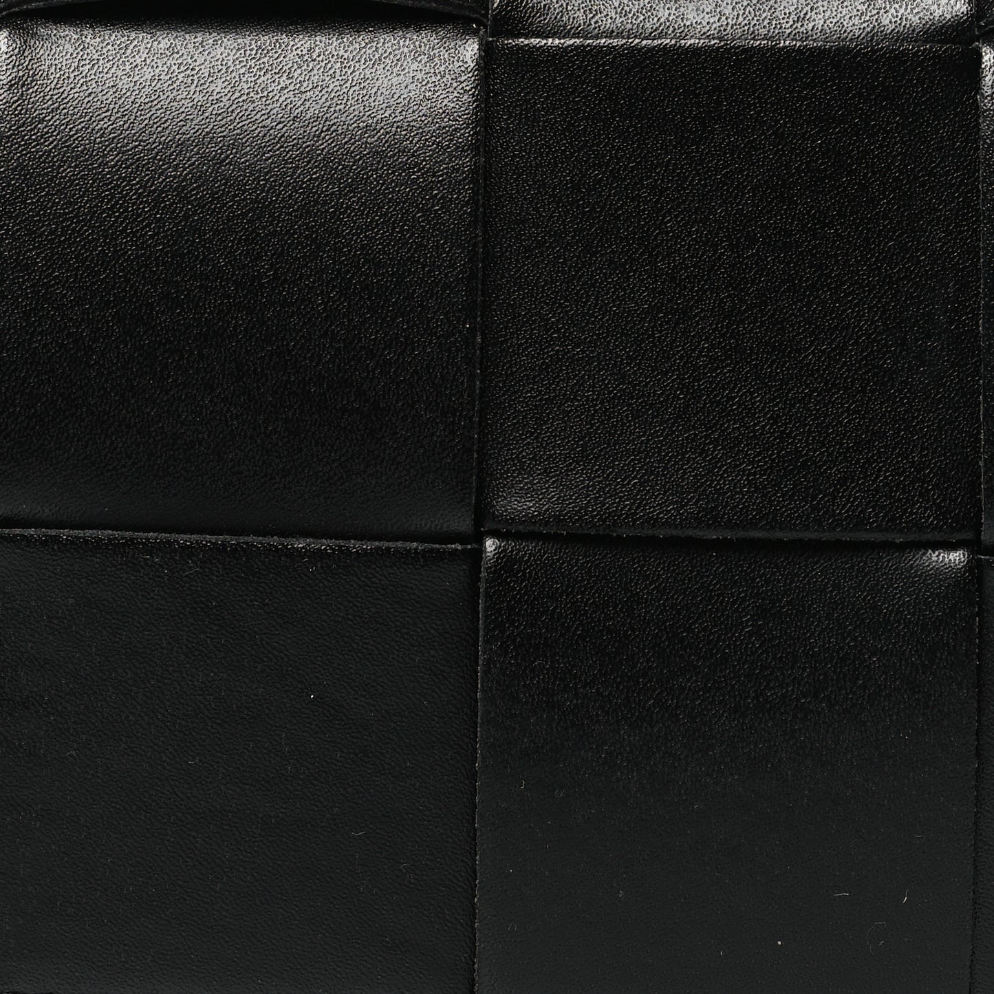 Nappa Maxi Intreccio The Belt Cassette Bag Black