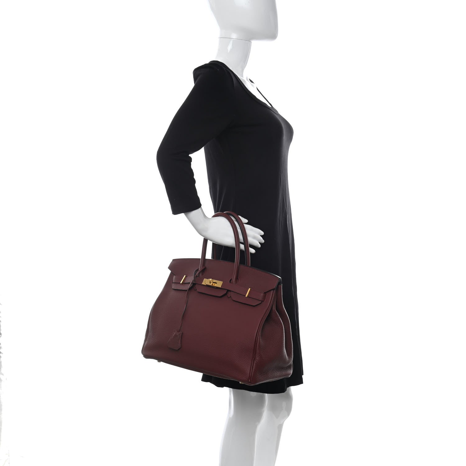 Hermes Togo Birkin 35 Rouge H 2 of 18