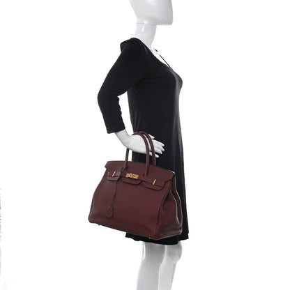 Hermes Togo Birkin 35 Rouge H 2 of 18
