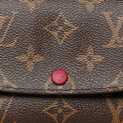 Louis Vuitton Monogram Emilie Wallet Fuchsia 9 of 10