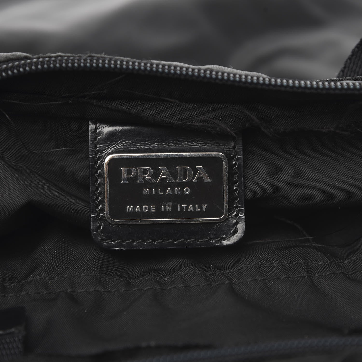 Prada Tessuto Nylon Tote Black 6 of 11