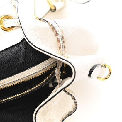 Prada Vitello Daino Backpack Talco 16 of 17