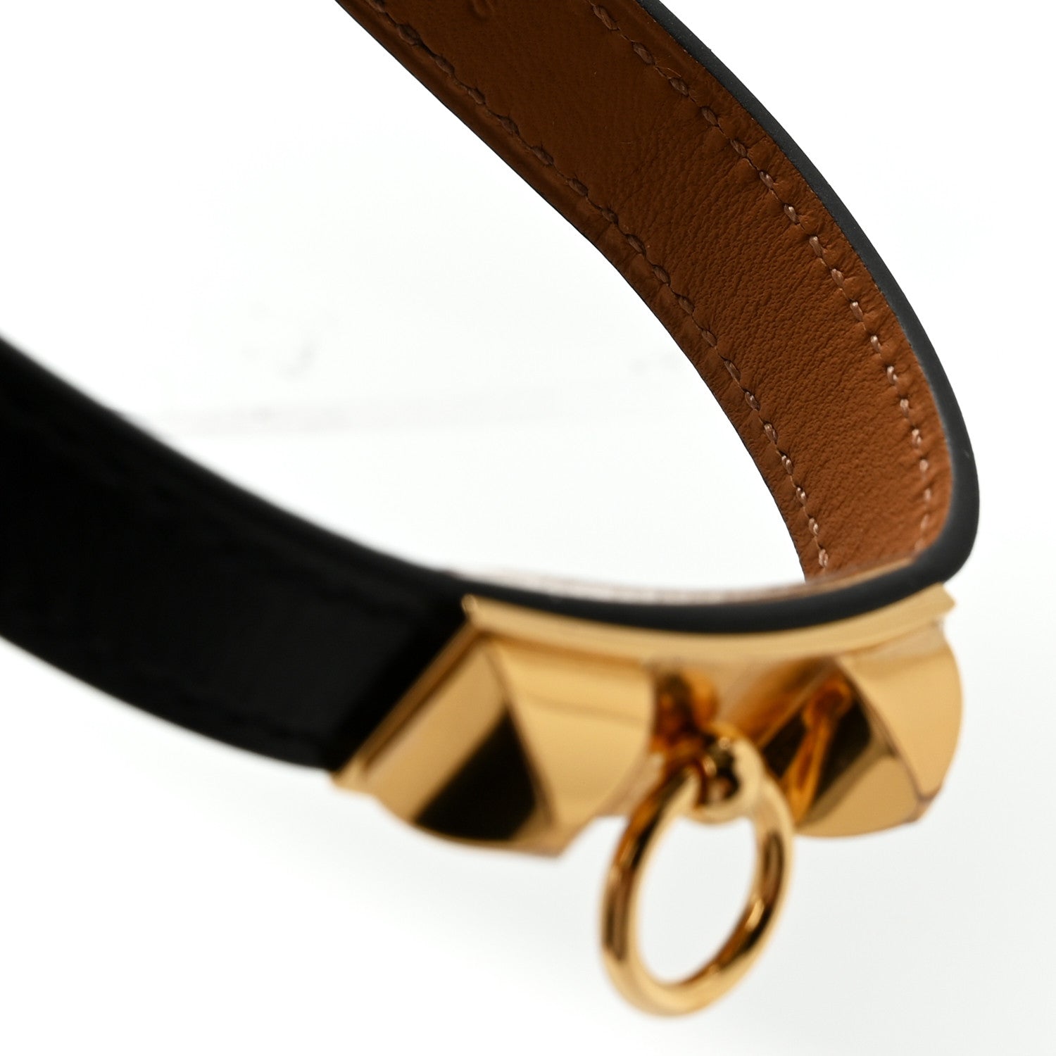 Hermes Swift Rivale Double Tour Bracelet S Black 6 of 7