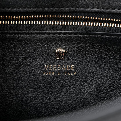 Versace Calfskin Medium Palazzo Empire Bag Black 6 of 16