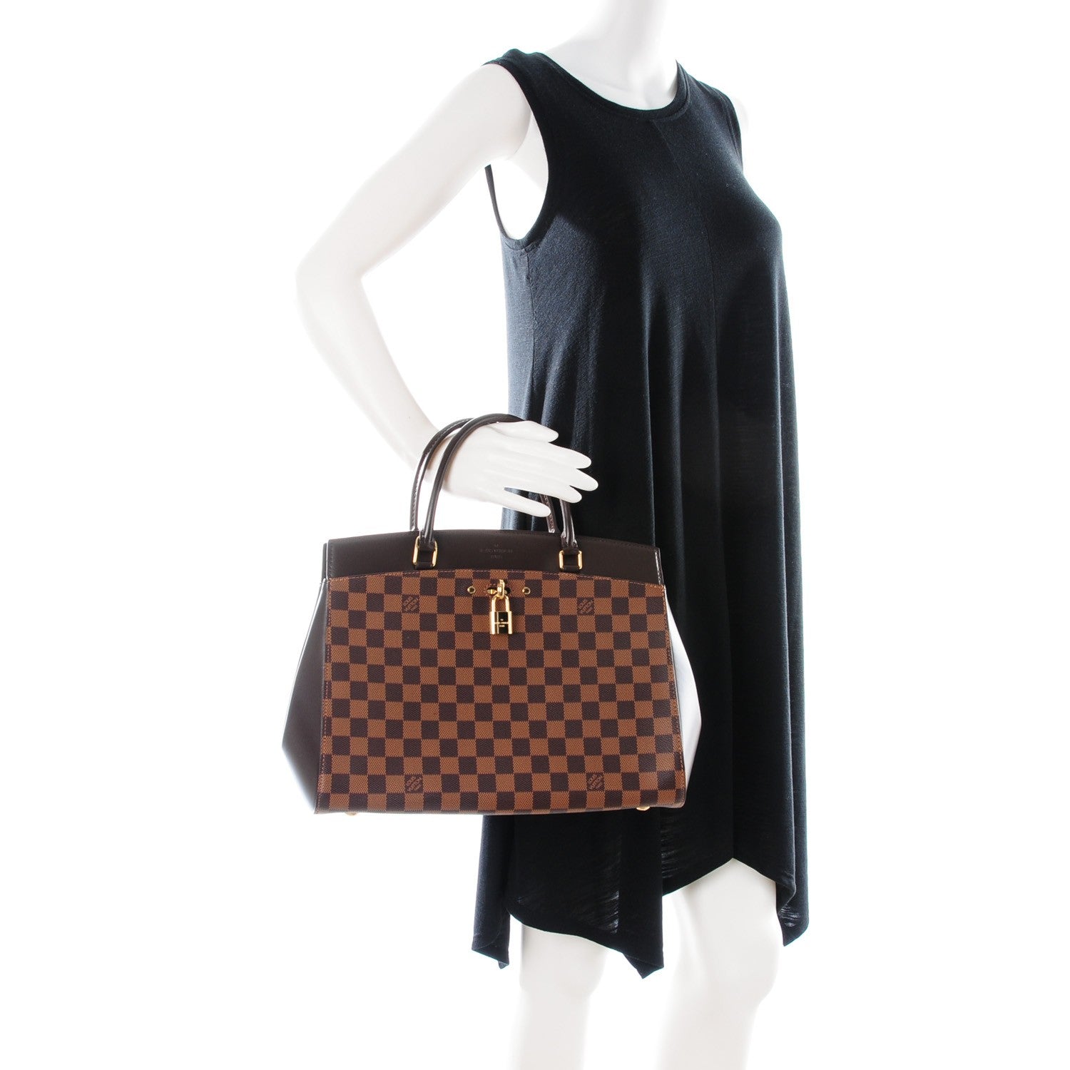 Louis Vuitton Damier Ebene Rivoli MM 2 of 7