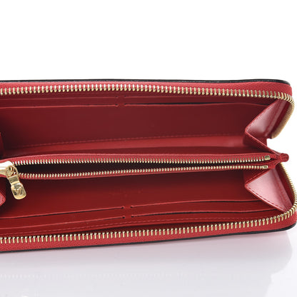 Louis Vuitton Vernis Clemence Wallet Cherry 5 of 7