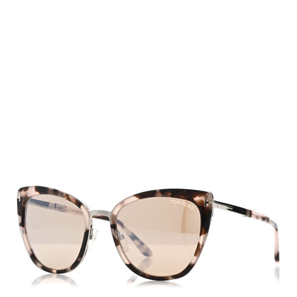 Tom Ford Acetate Simona TF717 Sunglasses Tortoise 1 of 8