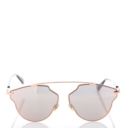 Christian Dior Mirrored So Real Pop Sunglasses Pink Gold 3 of 10