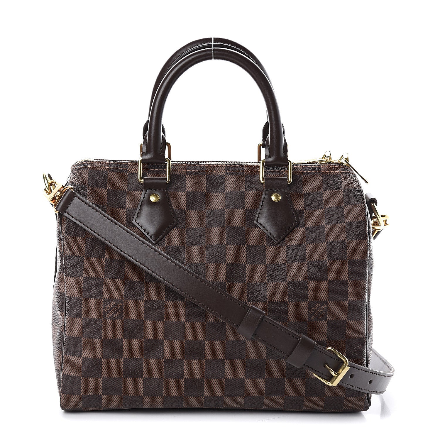 Louis Vuitton Damier Ebene Speedy Bandouliere 25 1 of 8