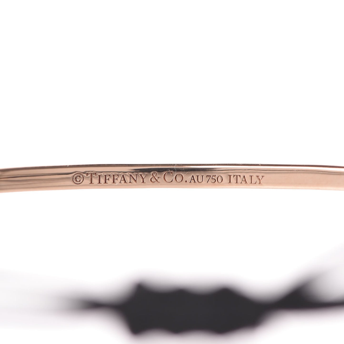 18K Rose Gold Pink Sapphire Metro Bar Cord Bracelet