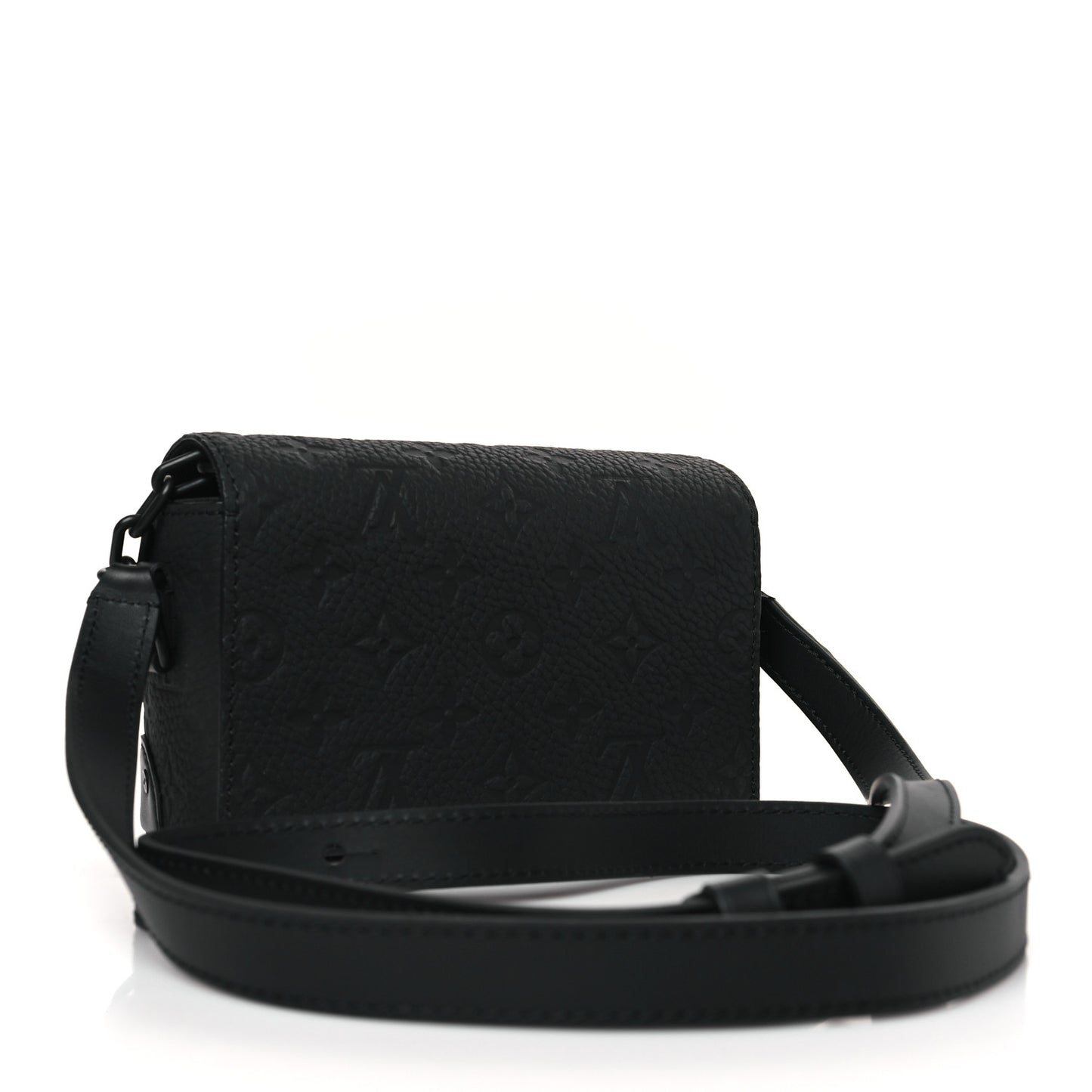 Taurillon Monogram Steamer Wearable Wallet Black