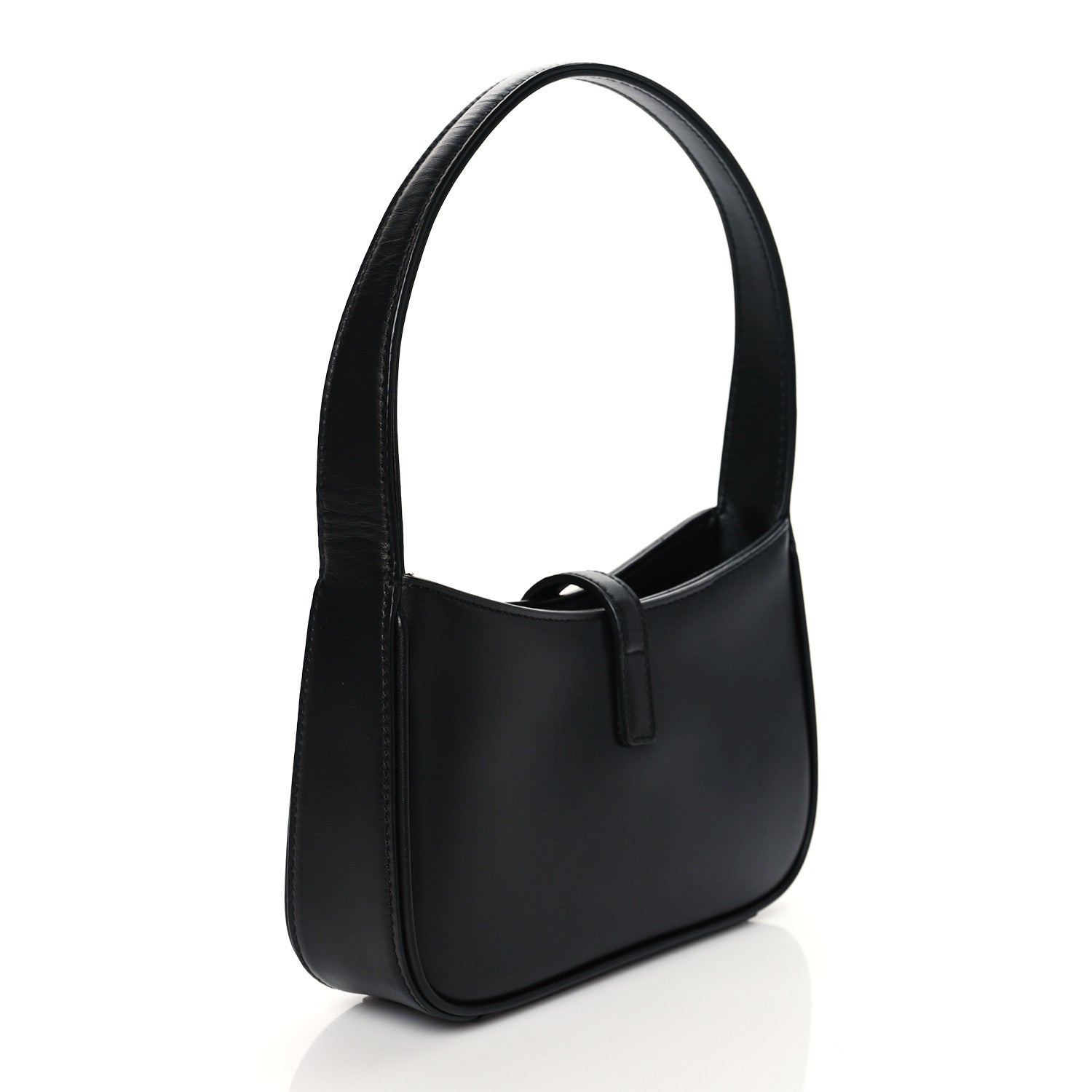 Saint Laurent Smooth Calfskin Le 5 A 7 Mini Hobo Black 3 of 10